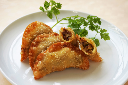 サモサ風揚げ餃子 サモサ風揚げ餃子